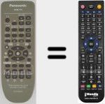Replacement remote control for N2QAHB000007