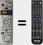 Replacement remote control for N2QAYB000305