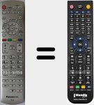 Replacement remote control for N2QAYB000928