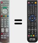 Replacement remote control for N2QAYB000673
