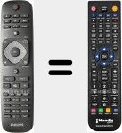 Replacement remote control for 996590006194
