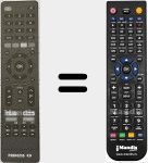 Replacement remote control for LCB32G5SP-ESiT