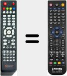 Replacement remote control for Prodigy
