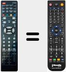 Replacement remote control for QMED001