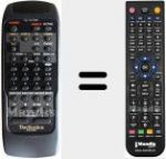 Replacement remote control for RAK-SU180WH