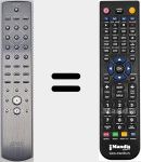 Replacement remote control for RC-1237 (30701027900AD)