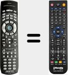 Replacement remote control for RC-440M (24140440)
