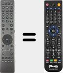 Replacement remote control for Cinema 30 (RC051SR)