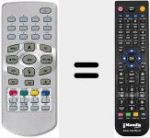 Replacement remote control for RC1091