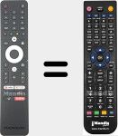 Replacement remote control for RC112A (306044027FHUN0)