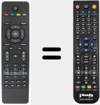 Replacement remote control for RC1825