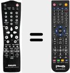 Replacement remote control for RC 2526 / 01 (482221910707)