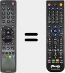 Replacement remote control for RC3000E02 (06-RC3000E-RM202AA)