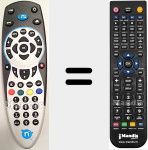 Replacement remote control for 2923143 (RC60234R0000)