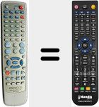 Replacement remote control for RC-R0722 (A70158108)