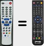 Replacement remote control for DSR7000 (9170110)