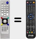 Replacement remote control for REMCON1299