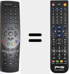 Replacement remote control for RM-106 (0320200007)