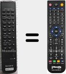 Replacement remote control for RM-S318 (147525011)