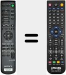 Replacement remote control for RM-SE2AV