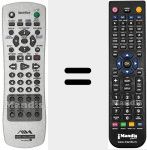 Replacement remote control for RM-Z484D (988504195)