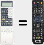 Replacement remote control for RR-1061