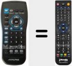 Replacement remote control for RUE-4211