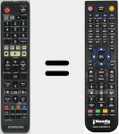 Replacement remote control for TM1251 (AH59-02404A)