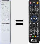 Replacement remote control for BN59-01290A