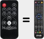 Replacement remote control for SB160IBT