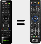 Replacement remote control for SL19DMAB