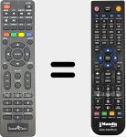 Replacement remote control for SMT32Z30HC1L1B1