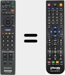 Replacement remote control for RM-GA015 (148730621)