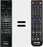 Replacement remote control for RMED041 (FX0012111)