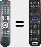Replacement remote control for SR9