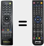 Replacement remote control for REMCON250
