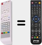 Replacement remote control for SAL006