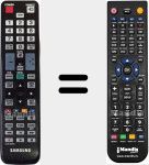 Replacement remote control for TM1050 (AA59-00507A)