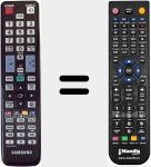 Replacement remote control for AA59-00465A