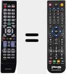 Replacement remote control for BN59-00860A