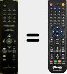 Replacement remote control for RC1243 (30027333)