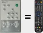 Replacement remote control for RMPJ4 (147977512)