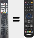 Replacement remote control for ERF2036H (T336861)