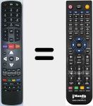 Replacement remote control for 06-5FHW53-A013X