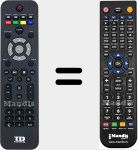 Replacement remote control for TDSYS002
