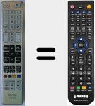 Replacement remote control for CT-8035 (75037328)