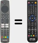 Replacement remote control for TS8187R3
