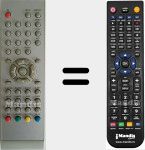 Replacement remote control for REMCON569