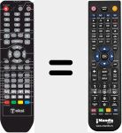 Replacement remote control for LTL1406CK