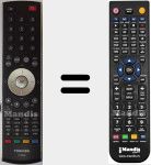 Replacement remote control for CT-8002 (75002113)